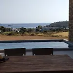 Villa Gray And Blue Ándros