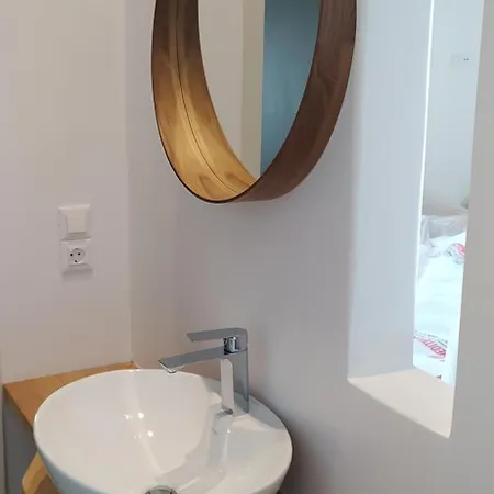 Villa Gray And Blue Ándros