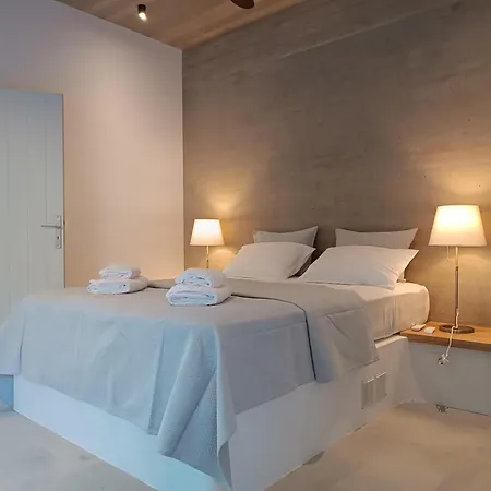 Gray And Blue Villa Ándros