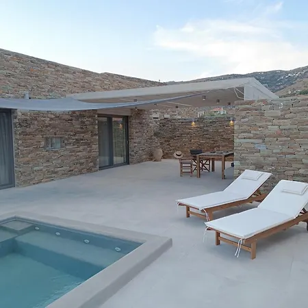 Gray And Blue Villa